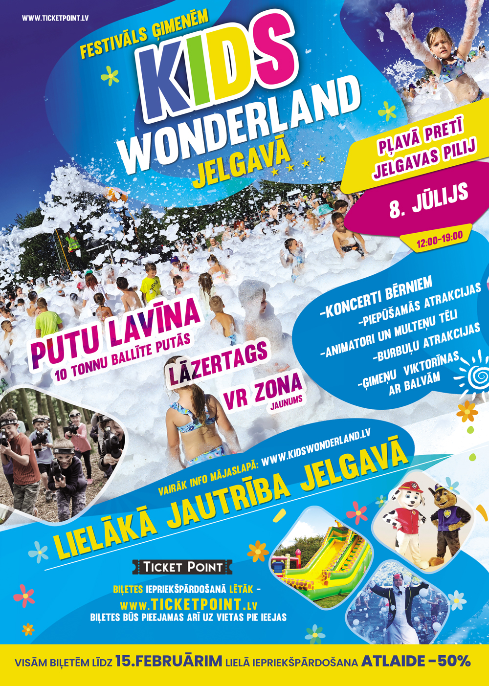 KIDS WONDERLAND Jelgava, 8.Jūjijs TicketPoint.lv
